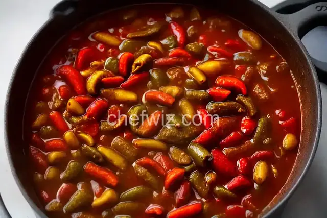 Pickled Hot Chiles