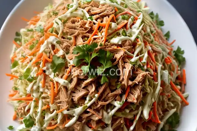 Pickled Onion and Cilantro Coleslaw for Pulled Pork