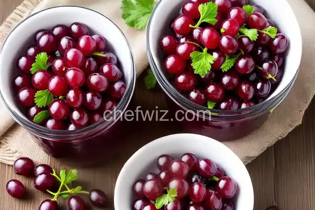 Pickled Red Grapes Recipe