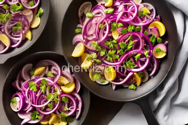 Pickled Shallots and Red Onions