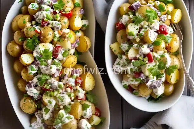 Picnic Potato Salad with No Mayonnaise