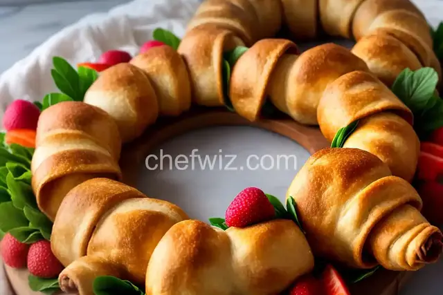 Pigs In A Blanket Wreath