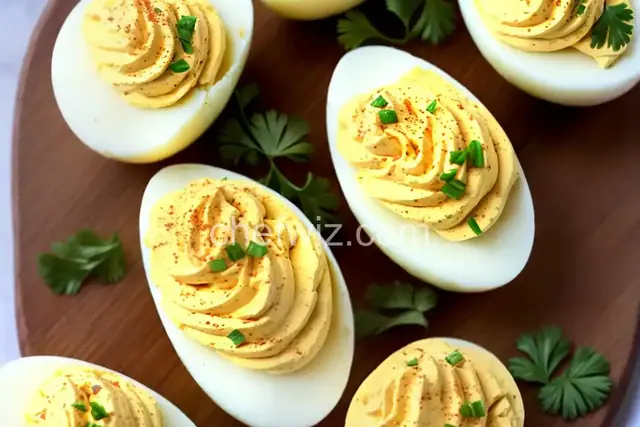 Pimento Deviled Eggs
