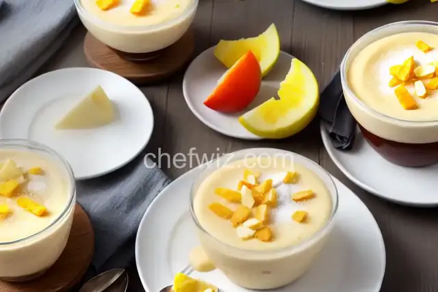 Pina Colada Pudding