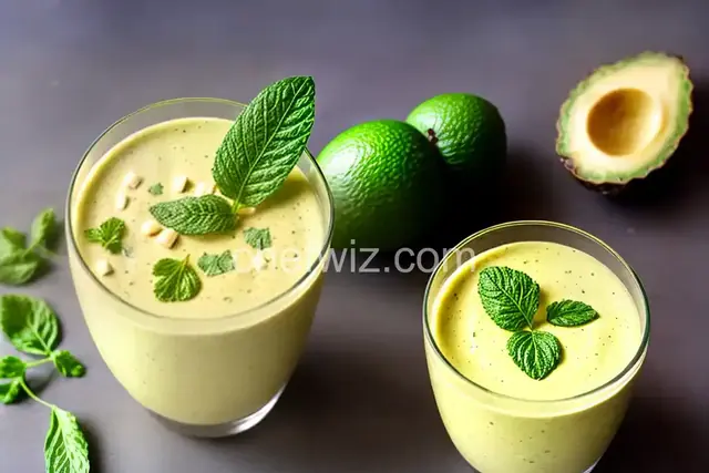 Pineapple Avocado Smoothie