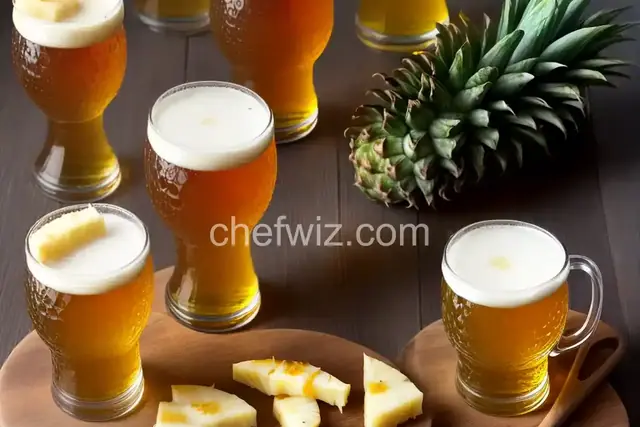 Pineapple Beer with a kick