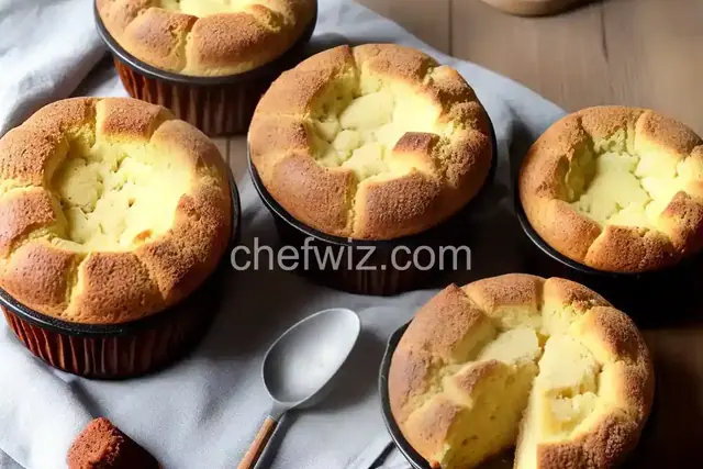 Pineapple Bread Souffle