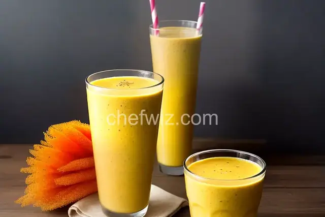 Pineapple Carrot Smoothie