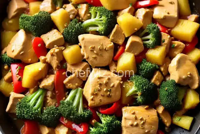 Pineapple Chicken Stir Fry