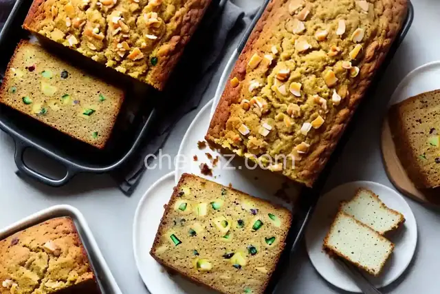 Pineapple Coconut Zucchini Bread