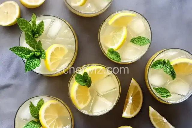 Pineapple Lemonade Spritzers