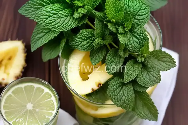 Pineapple-Mint Mojito