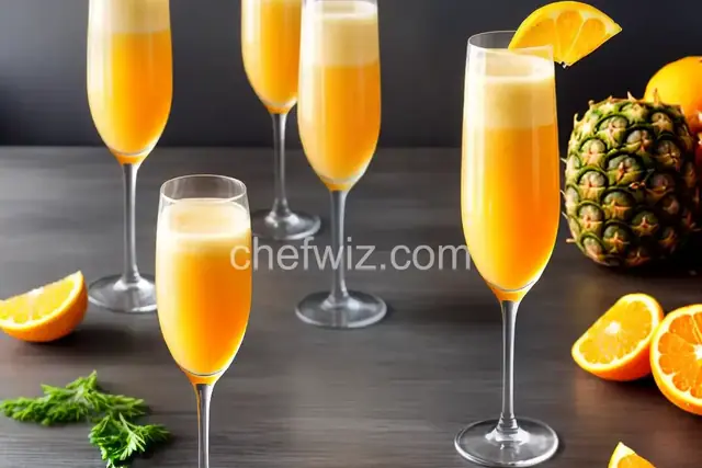 Pineapple Orange Mimosas