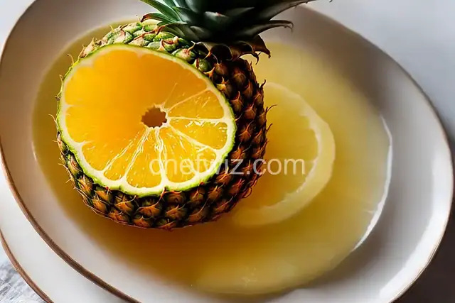 Pineapple Peel Water