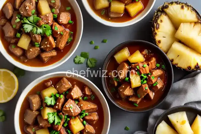 Pineapple Pork Adobo