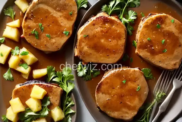 Pineapple Pork Chops