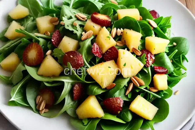 Pineapple Rocket Salad