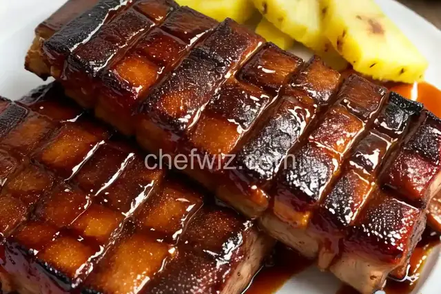 Pineapple Sticky Ribs