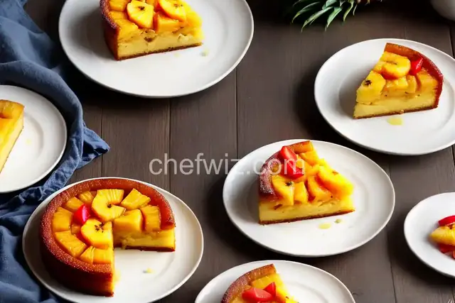 Pineapple Upside-Down Cake From Dole