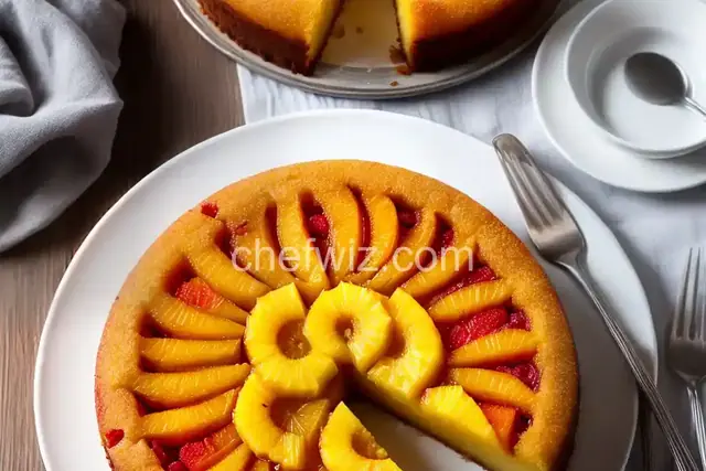 Pineapple Upside-Down Cake (Gluten Free)