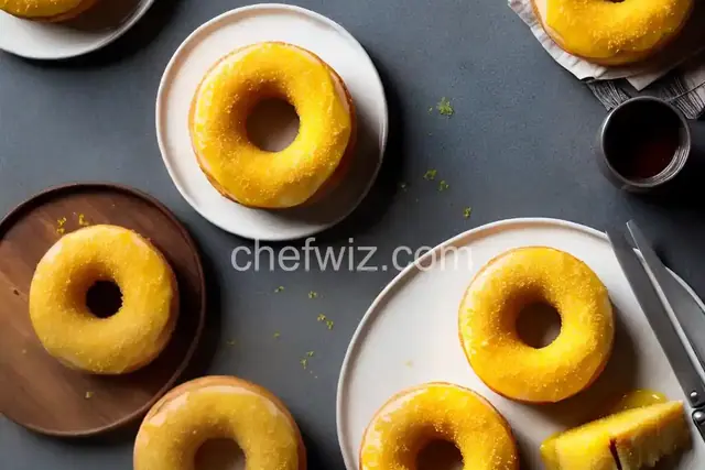 Pineapple Upside-Down Doughnuts