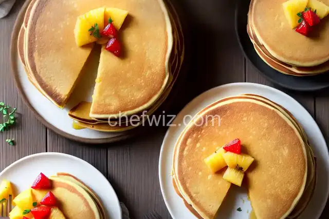 Pineapple Upside-Down Pancakes
