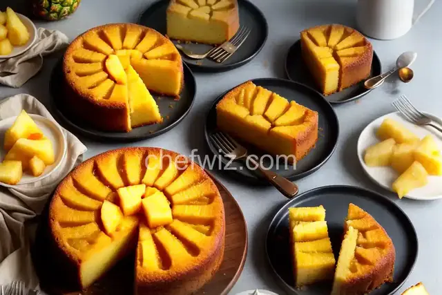 Pineapple Upside-Down Pound Cake
