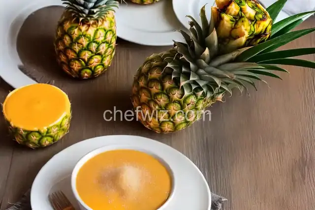 Pineapple with Spicy Sugar Dip
