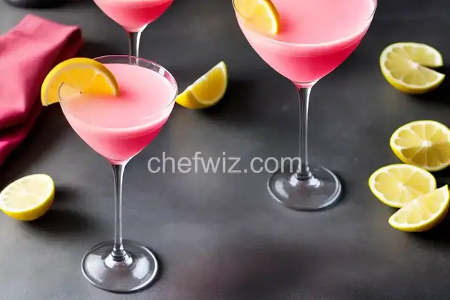 Pink Champagne Mocktail