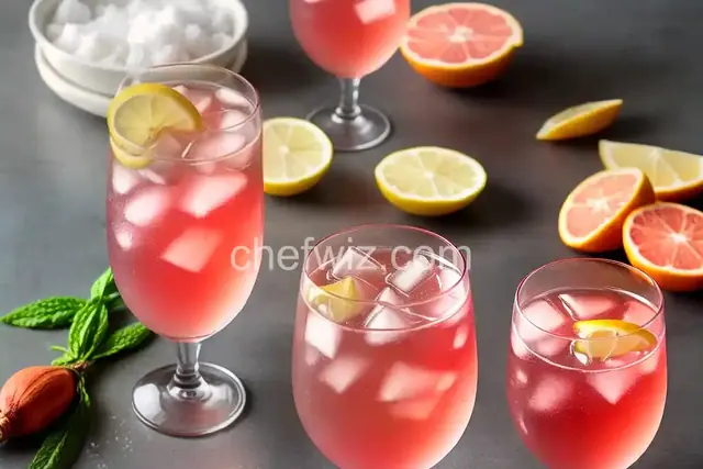 Pink Ginger Ale (Pink Ginger Syrup)