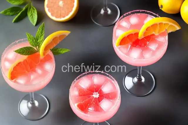 Pink Grapefruit Cocktail
