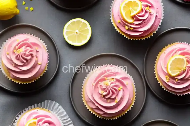 Pink Lemonade Cupcakes