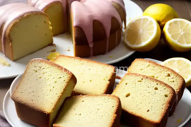 Pink Lemonade Pound Cake