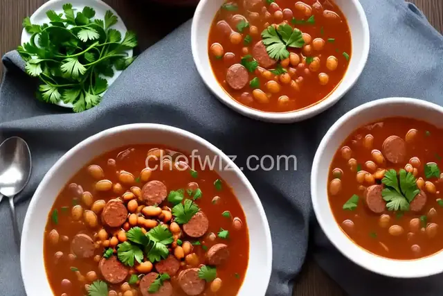 Pinto Bean and Sausage Soup