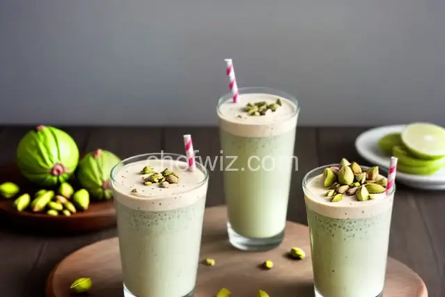 Pistachio Milkshake Recipe