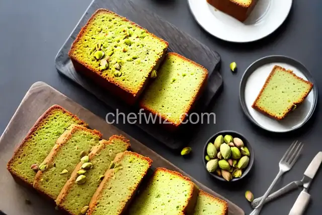 Pistachio Pound Cake