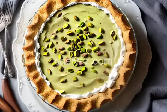 Pistachio Pudding Pie