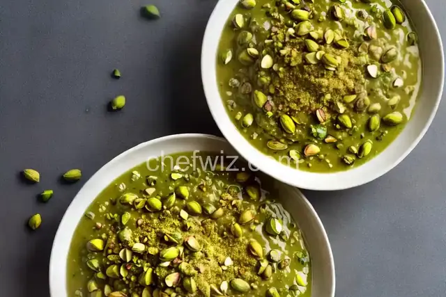 Pistachio Vinaigrette