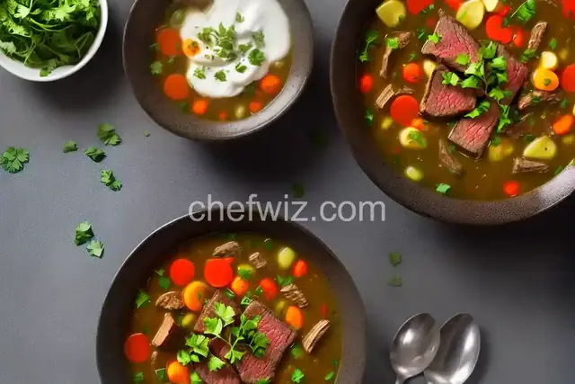 Plaza Iii Steak Soup