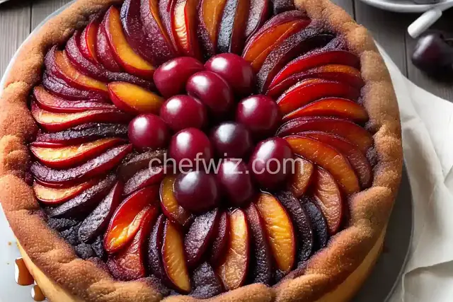 Plum Cake "Tatin"
