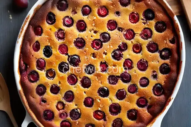Plum Clafoutis