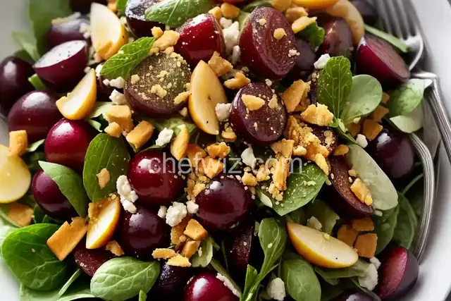 Plum Salad With Black Pepper and Parmesan