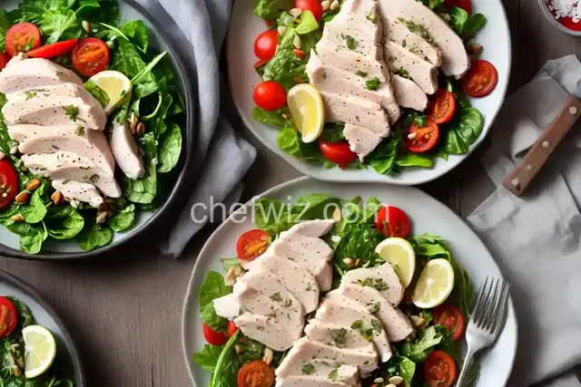 Poached Chicken for Salads