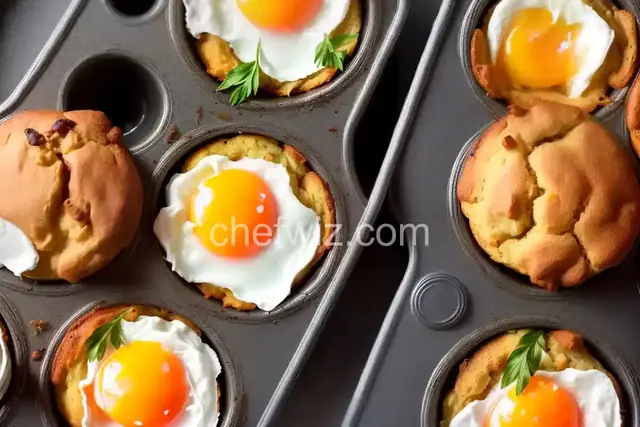 Poached Eggs in a Muffin Tin