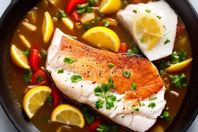 Poached Fish