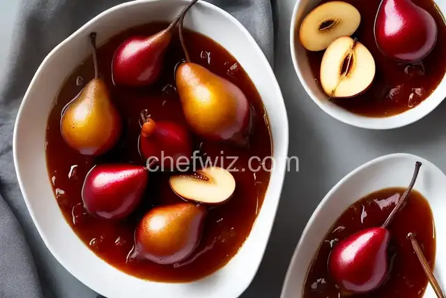 Poached Pears