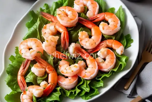 Poached Shrimp