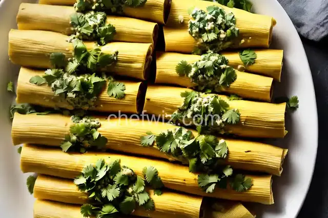 Poblano and Cheese Tamales (Tamales de Rajas con Queso)