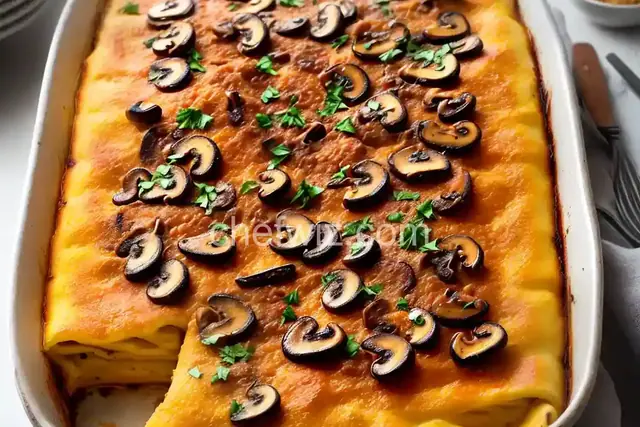 Polenta Pasticciata (Polenta Lasagna With Mushroom Ragù) Recipe