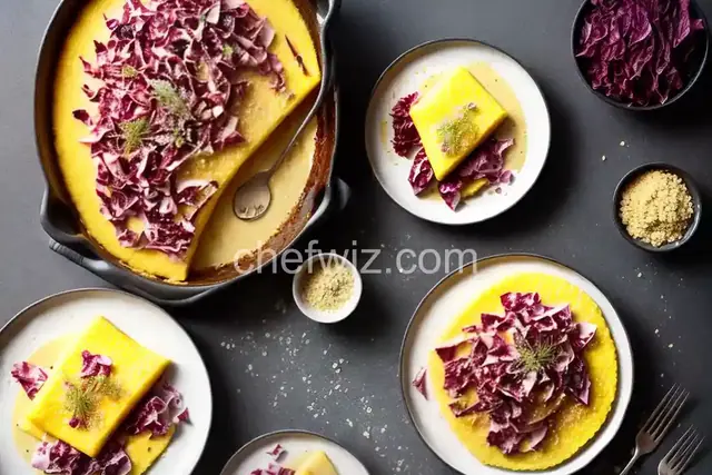Polenta Taragna with Taleggio and Radicchio